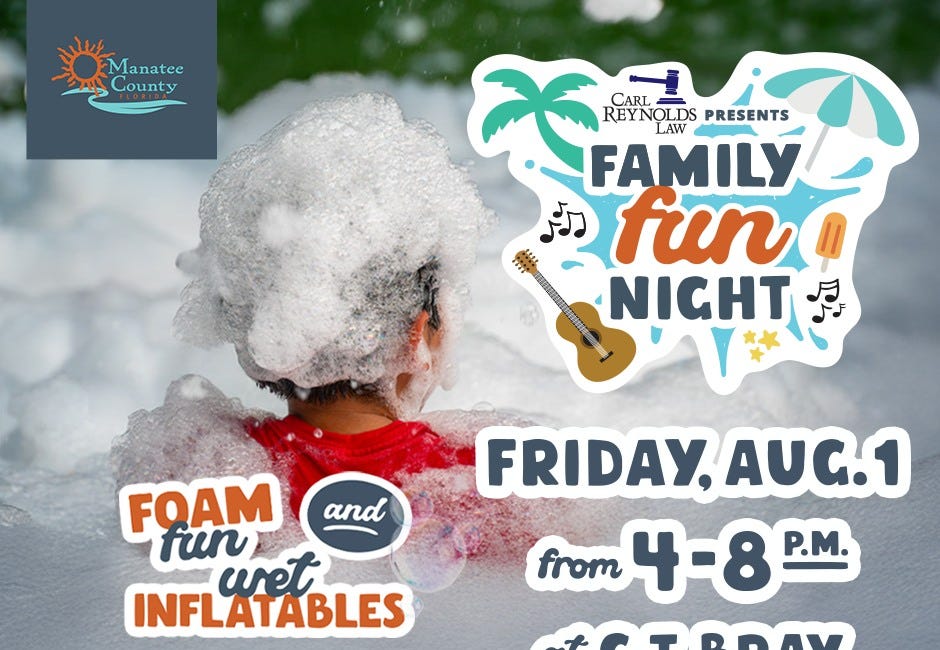 Family Fun Night Returns to G.T. Bray with Foam, Inflatables, Music, and More
