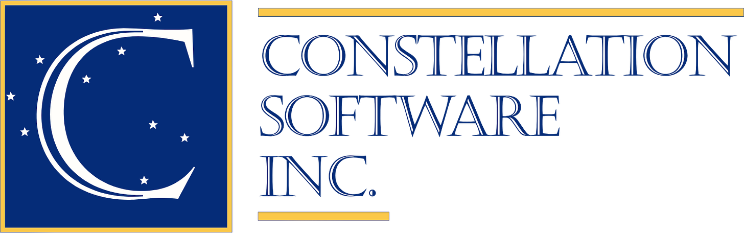 Constellation Software logo in transparent PNG and vectorized SVG formats Constellation Software logo in transparent PNG and vectorized SVG formats