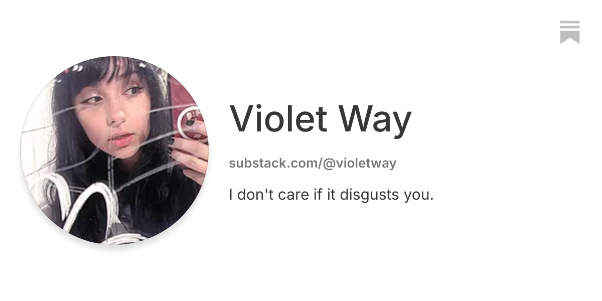 Violet Way | Substack
