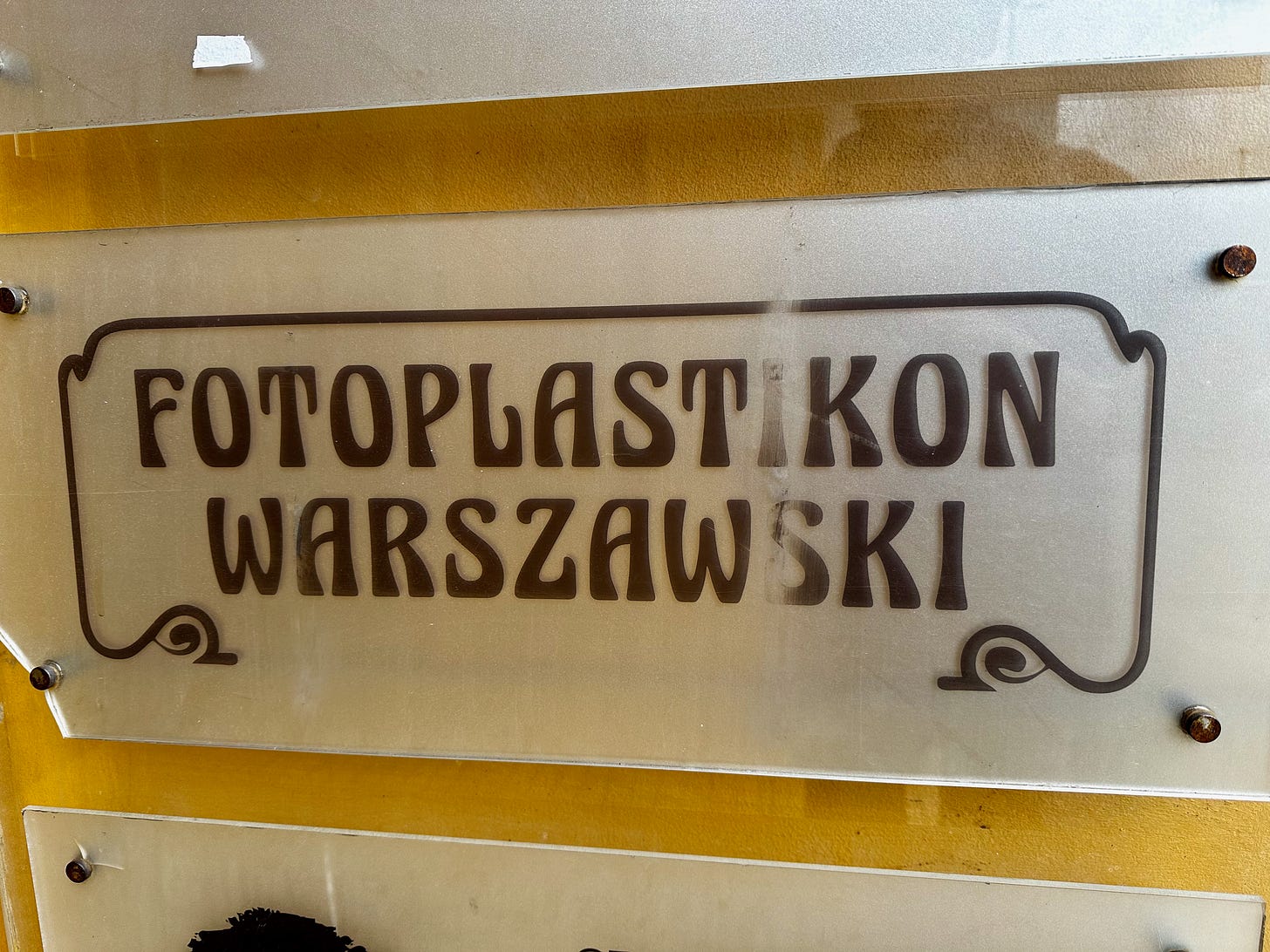 The Warsaw Photoplasticon