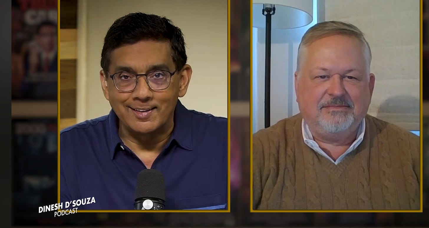 Dinesh D'Souza and Christopher Ekstrom