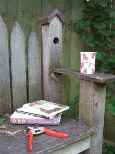 book bench august
