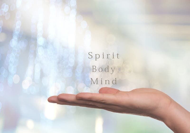 Spirit, Body and Mind,. Spirit, Body and Mind healthy lifestyle stock photos