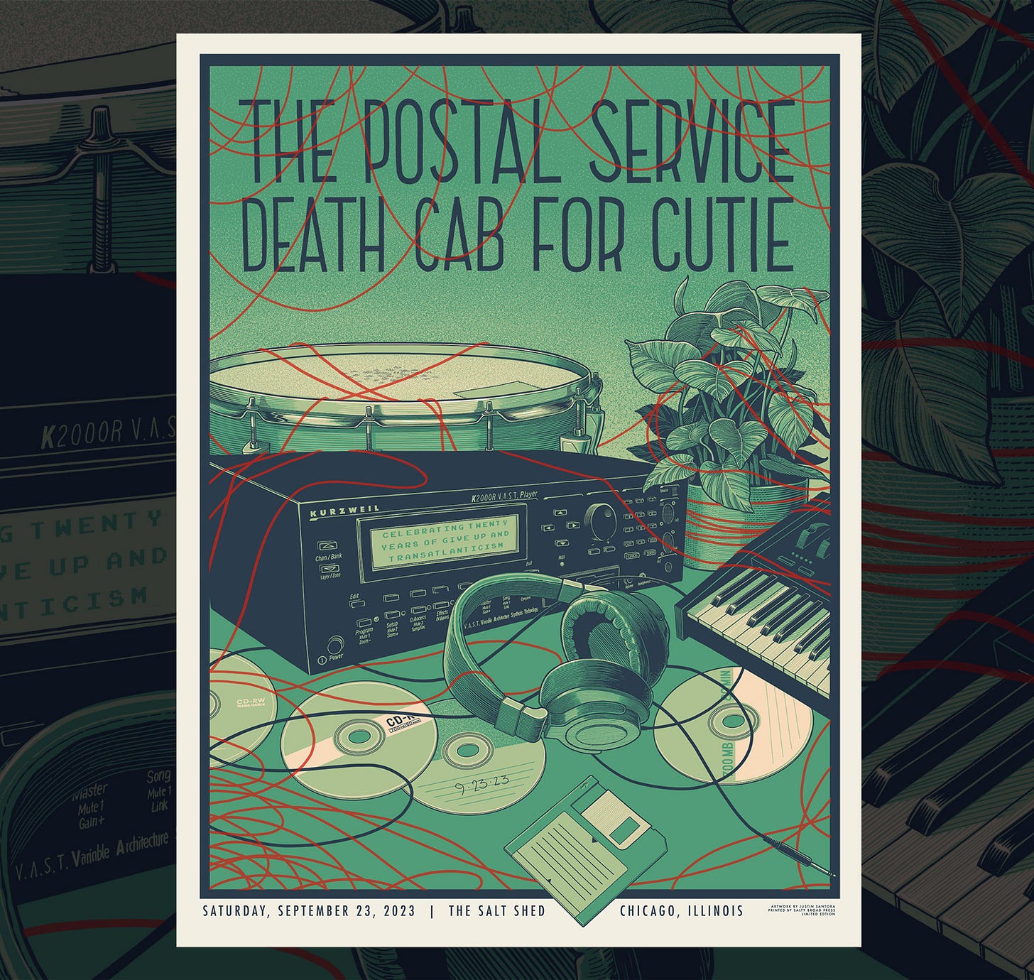 Death Cab for Cutie Summer 2011 ポスター Death Cab for Cutie Summer 2011 ポスター Death Cab For Cutie