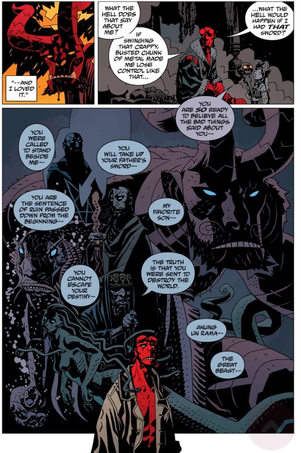 Hellboy Headcanons