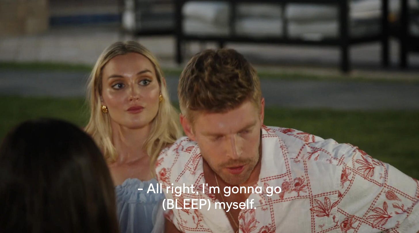 May be a meme of one or more people and text that says '-All Allright, -Allright,I'mgonnag right, I'm gonna go (BLEEP)myself. (BLEEP) myself.' May be a meme of one or more people and text that says '-All Allright, -Allright,I'mgonnag right, I'm gonna go (BLEEP)myself. (BLEEP) myself.'