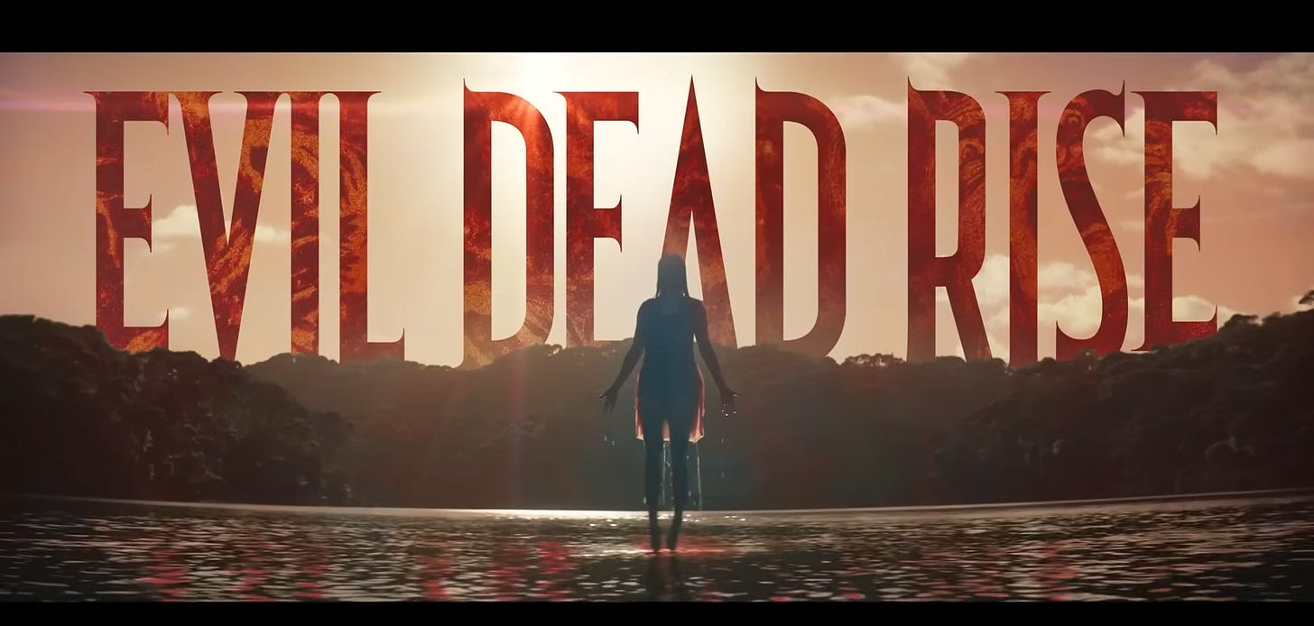 Amazing TITLE CARD for EVIL DEAD RISE [2023] : r/FreezeFrames