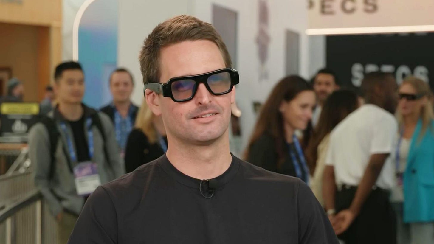Snap unveils $2,195 Specs AR glasses, Spiegel bets on post smartphone Snap unveils $2,195 Specs AR glasses, Spiegel bets on post smartphone