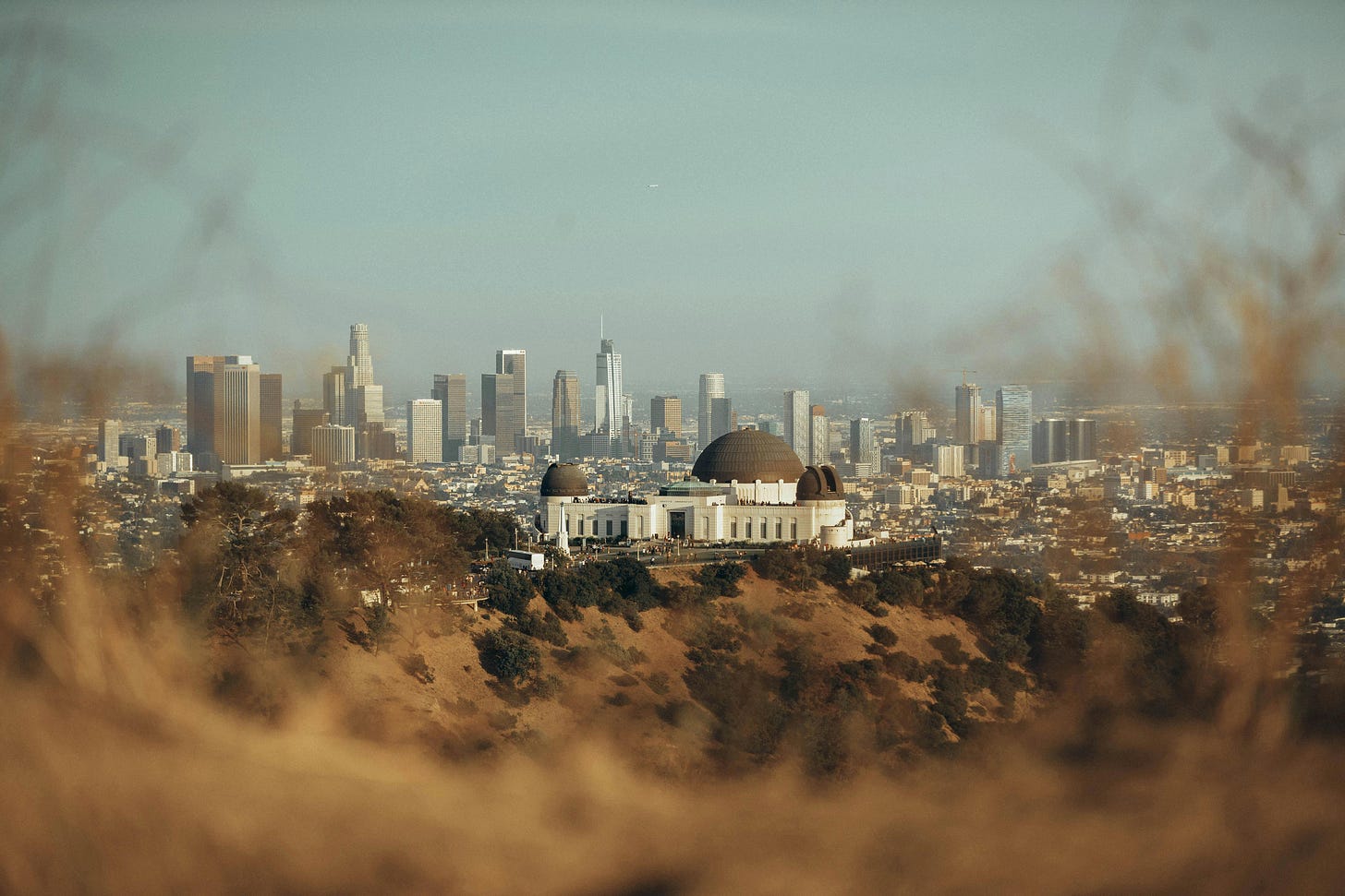 A view of Los Angeles