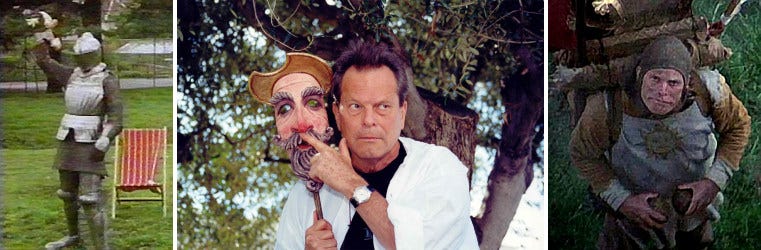 Terry Gilliam z rycerstwem zetknął się niejednokrotnie