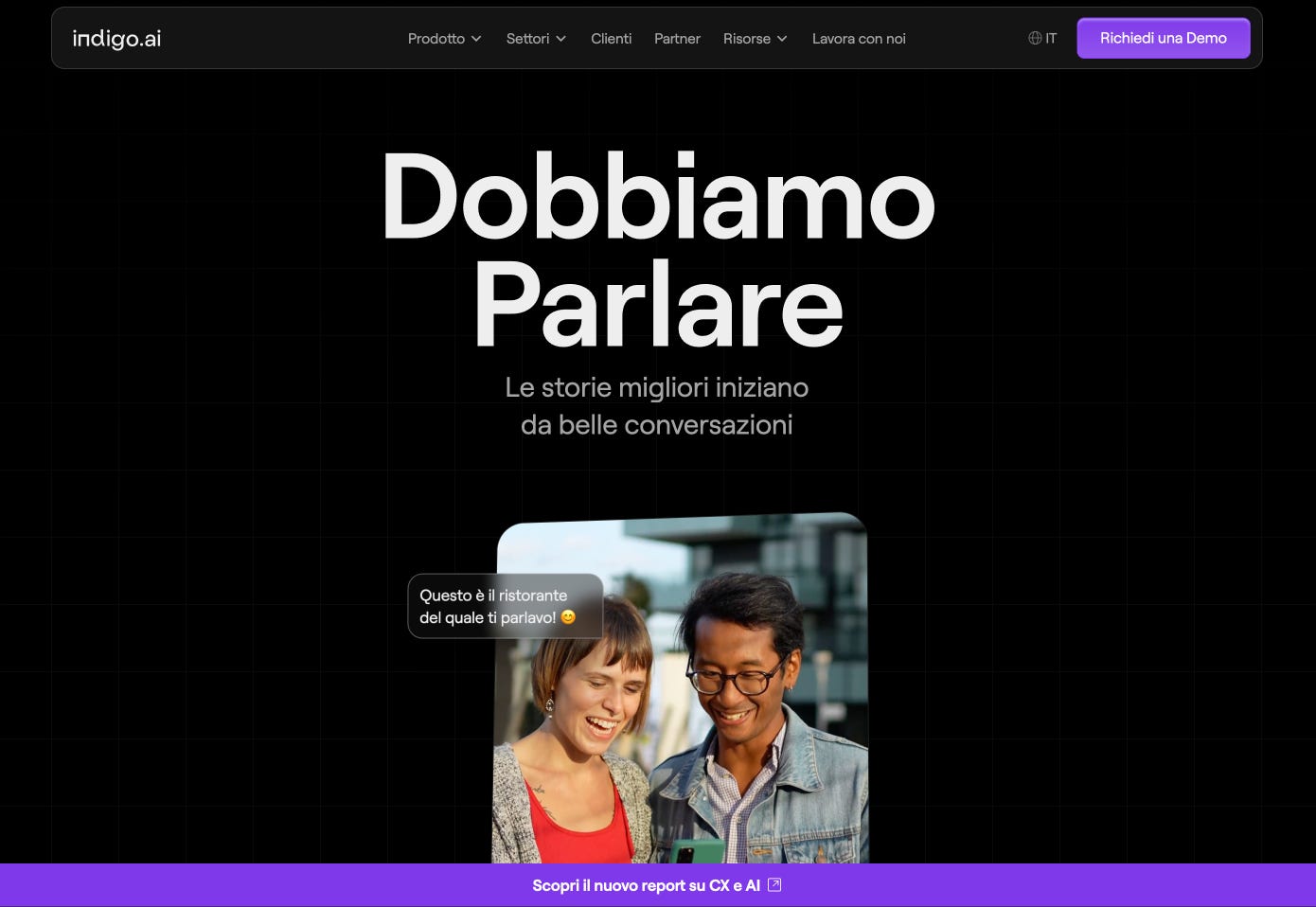 Screenshot Indigo.ai