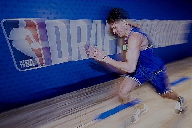 Koby Brea participates in the sprint drill during the 2025 NBA Draft Combine on May 13, 2025 at Wintrust Arena in Chicago, Illinois. NOTE TO USER:... Koby Brea participates in the sprint drill during the 2025 NBA Draft Combine on May 13, 2025 at Wintrust Arena in Chicago, Illinois. NOTE TO USER:...