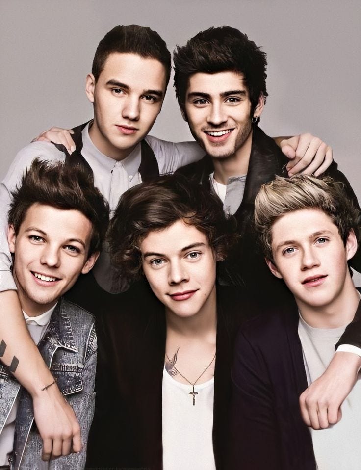 1D - One Direction memebers