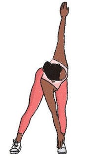 Toe Touch Hamstring Exercise Toe Touch Hamstring Exercise