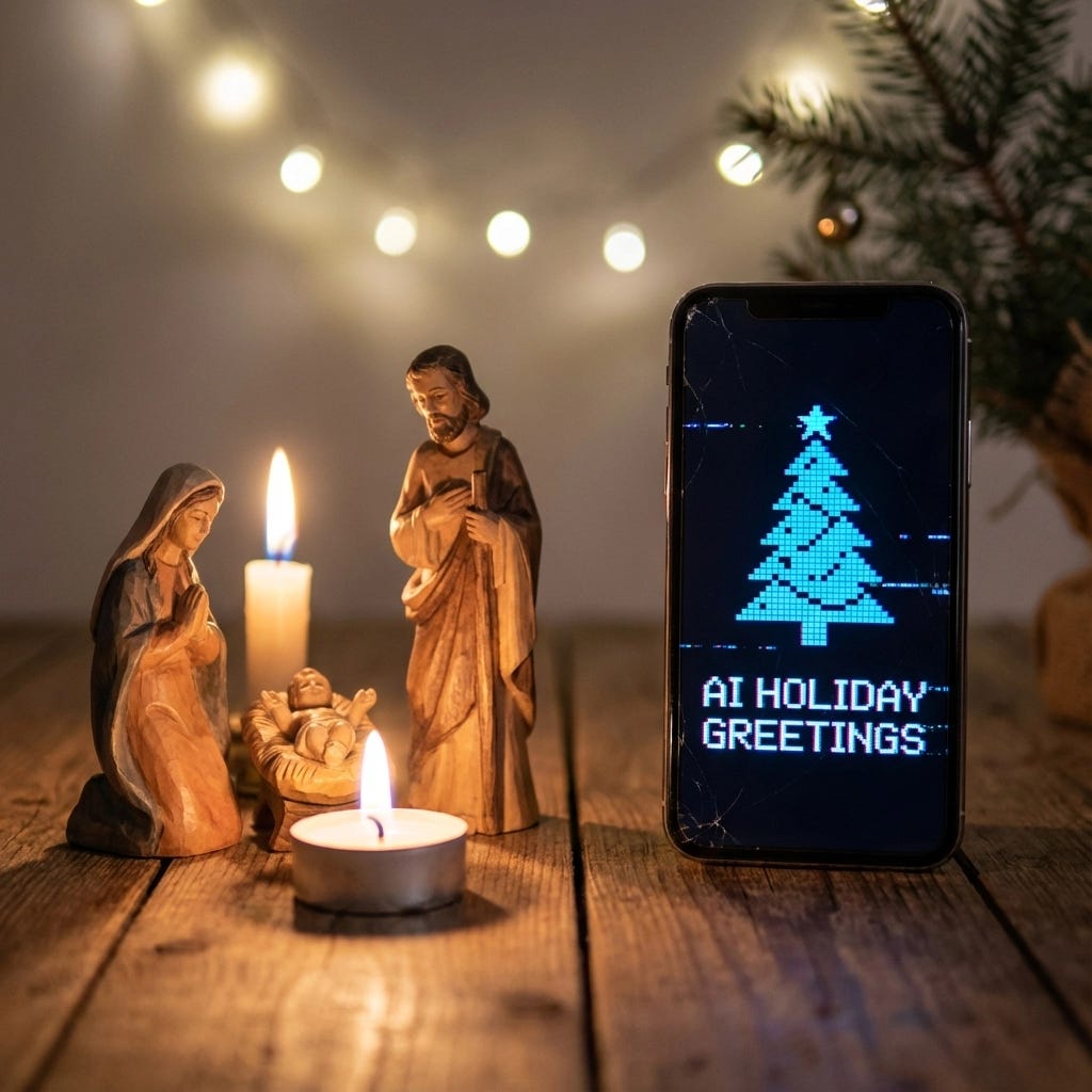 Christmas, AI, and the Sacred | Dr. Marcus Peter