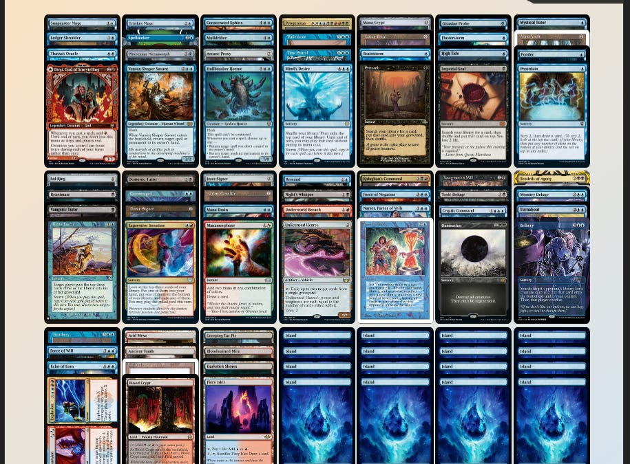 Vintage Cube: The Commander Deck | Storm