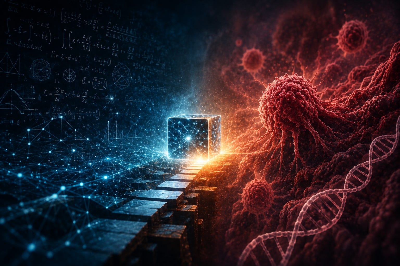Ten Impossible Math's Problems Fell for $2,000. Is cancer Is Next on the List.