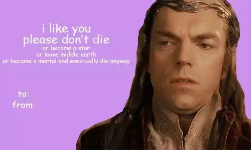 LOTR Valentines | Lotr, Lotr funny, The hobbit
