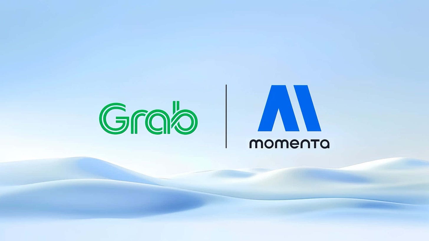 Momenta to bring autonomous driving technology to Southeast Asia through Grab partnership and investment Momenta to bring autonomous driving technology to Southeast Asia through Grab partnership and investment