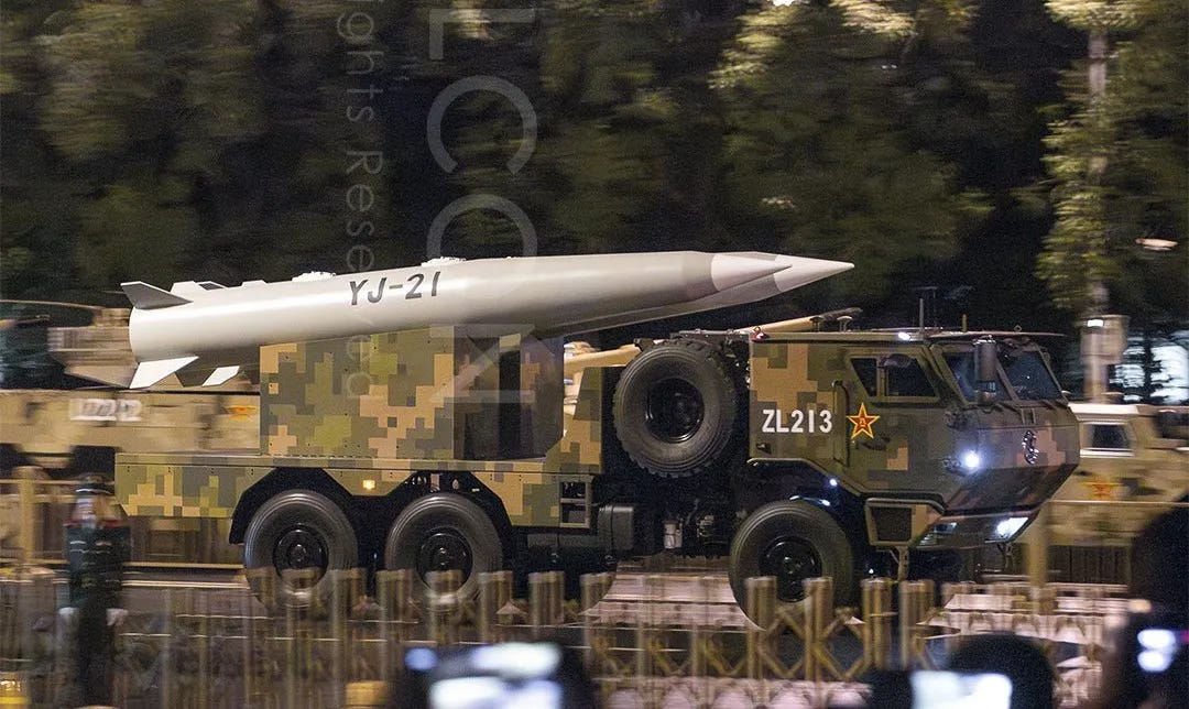 China Set To Formally Unveil YJ 21 Air Launched Anti Ship Ballistic Missile china-set-to-formally-unveil-yj-21-air-launched-anti-ship-ballistic-missile