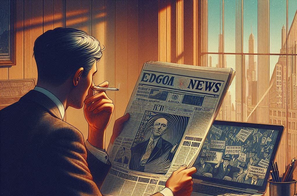 The News is Dead, Long Live the News - by Paul Matzko