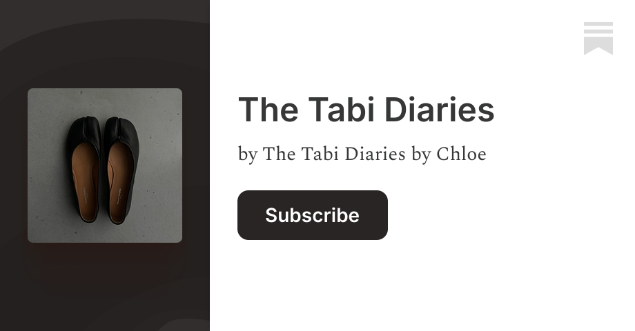The Tabi Diaries | Substack