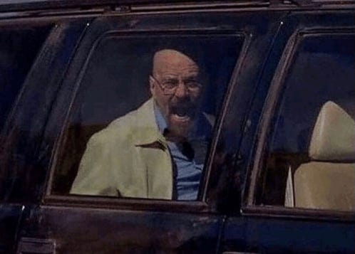 Scream Walter White Meme - Scream Walter white Breakfast - Discover & Share  GIFs