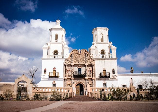 Baroque in Arizona - Mission San Xavier Del Bac