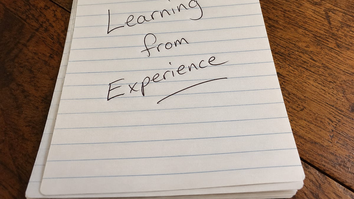 Illustration accompanying Learning from Experience