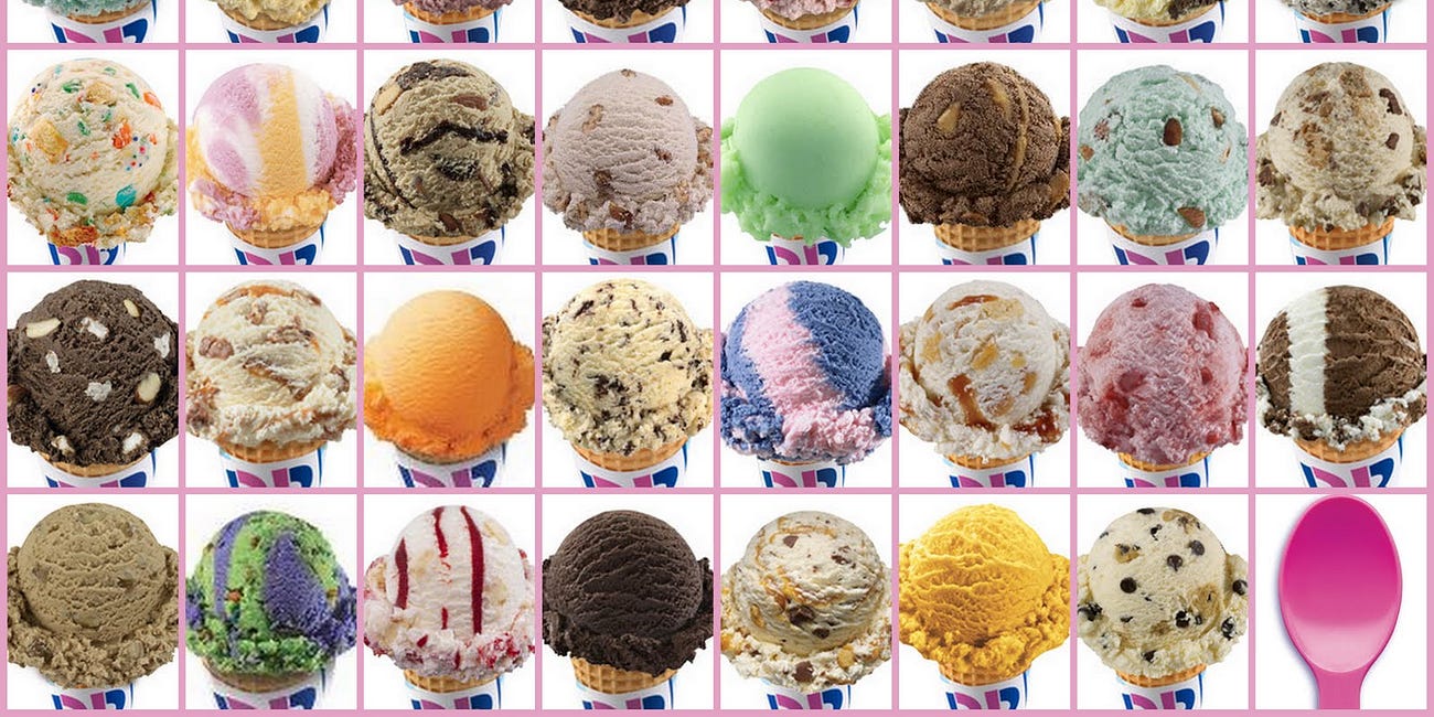 31 Flavors of Friendship