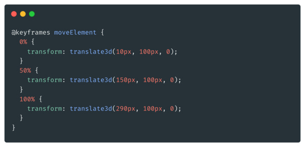 It's a car. It's a plane. No, it's an @keyframes style rule. It's a car. It's a plane. No, it's an @keyframes style rule.