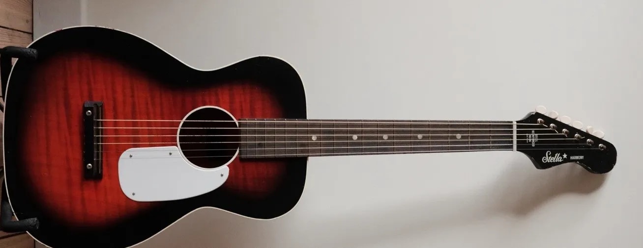 1960’s Harmony Stella H933 Vintage Parlor Guitar Acoustic Made In USA - Picture 1 of 17