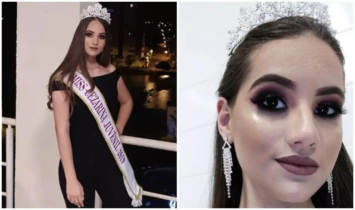Miss juvenil de 17 anos morre após sofrer infarto, em Goiás Miss juvenil de 17 anos morre após sofrer infarto, em Goiás