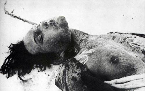 The death of Zoya Kosmodemyanskaya - by Martin Cherrett