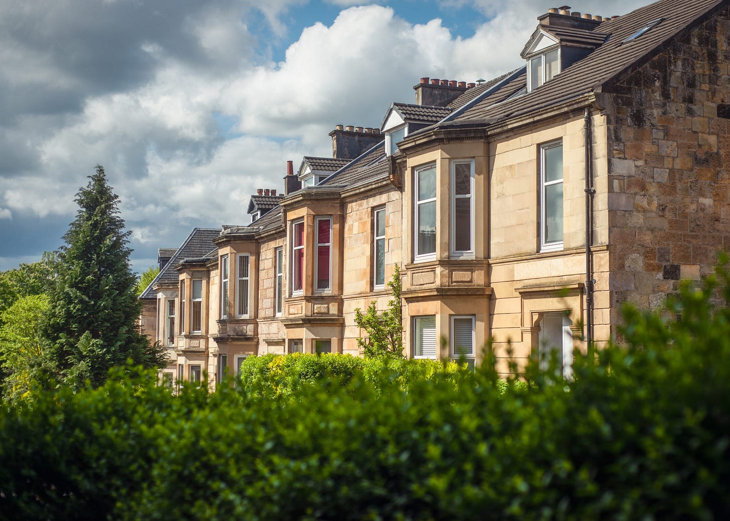 Glasgow houses. Photo: Yvonne Stewart Henderson / Shutterstock