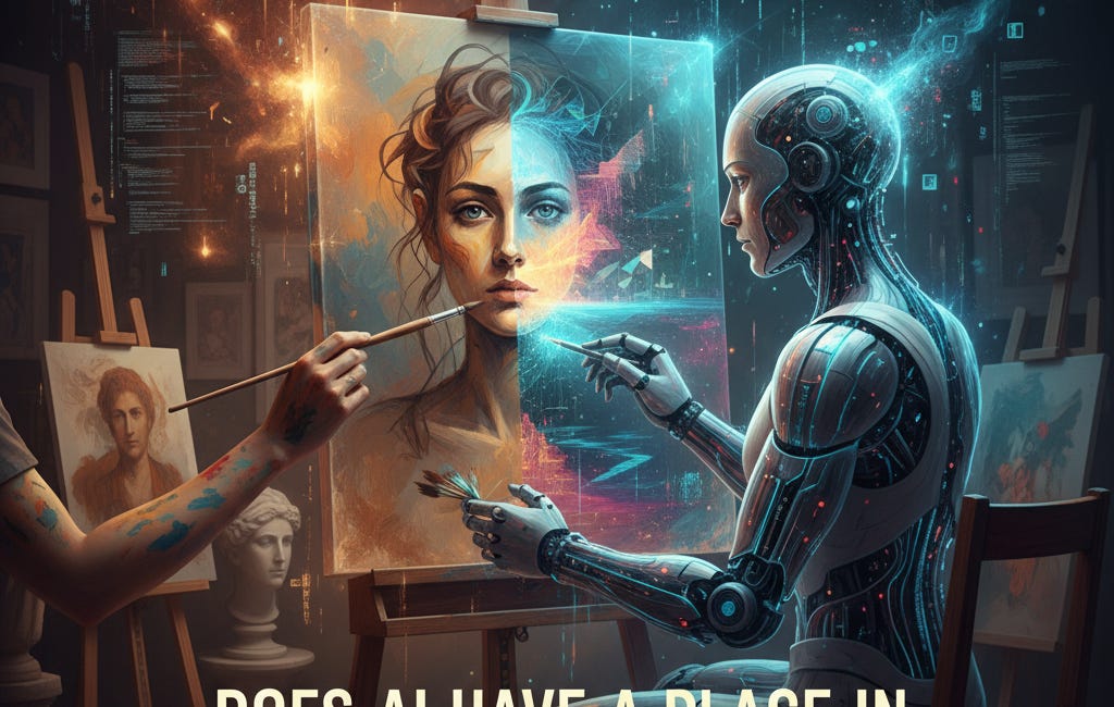 November Salon Stories... Does AI Have a Place in Creative Work?