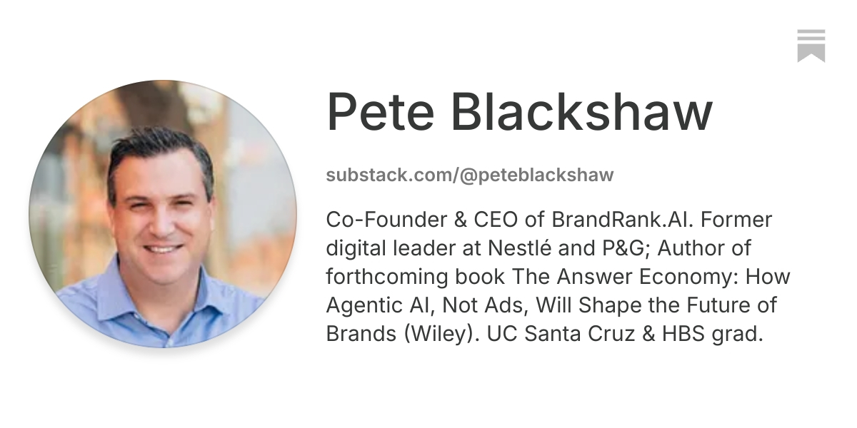 Pete Blackshaw | Substack