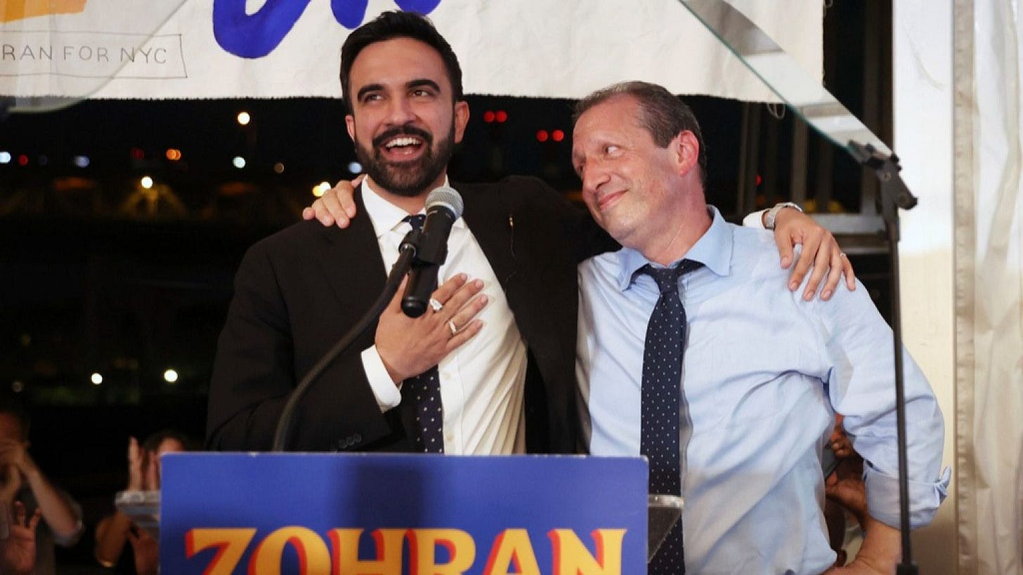 Zohran Mamdani scores surprise win in NYC mayoral primary after Cuomo  concedes | Euronews