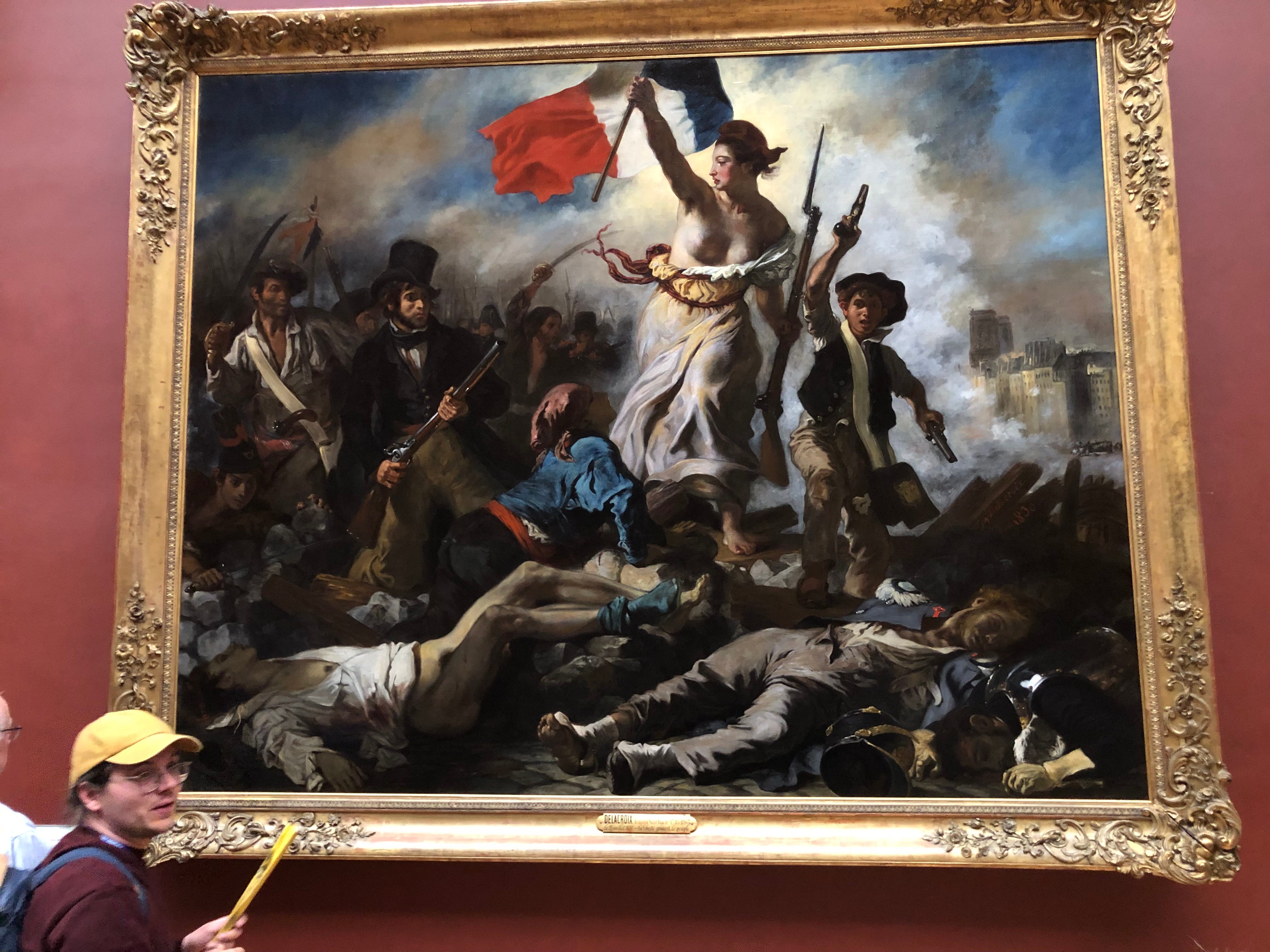 Unveiling the restoration of Delacroix's masterpiece !