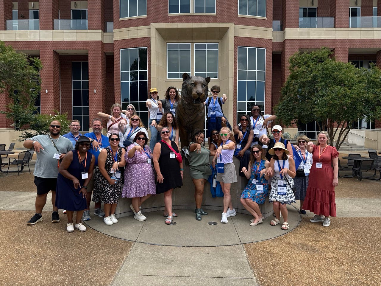 SACAC 2026 Sweet Tea Tour members, University of Memphis SACAC 2026 Sweet Tea Tour members, University of Memphis