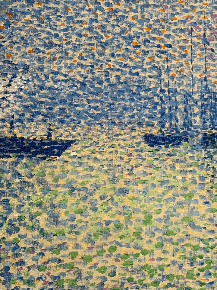 Details from Radical Harmony, Neo-Impressionism at the National Gallery