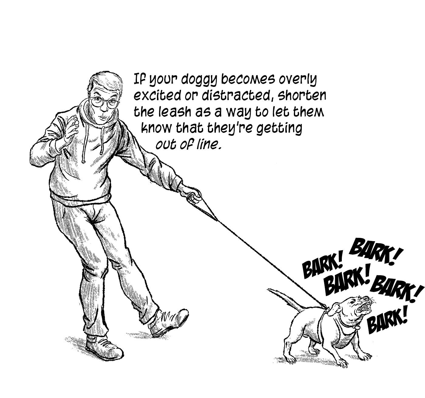 The importance of Good Training frame 2 of 5 comic by E.R. Flynn