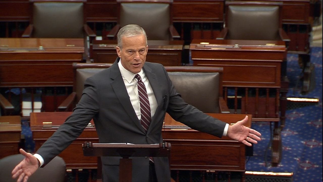 Thune erupts on Senate floor over shutdown Thune erupts on Senate floor over shutdown