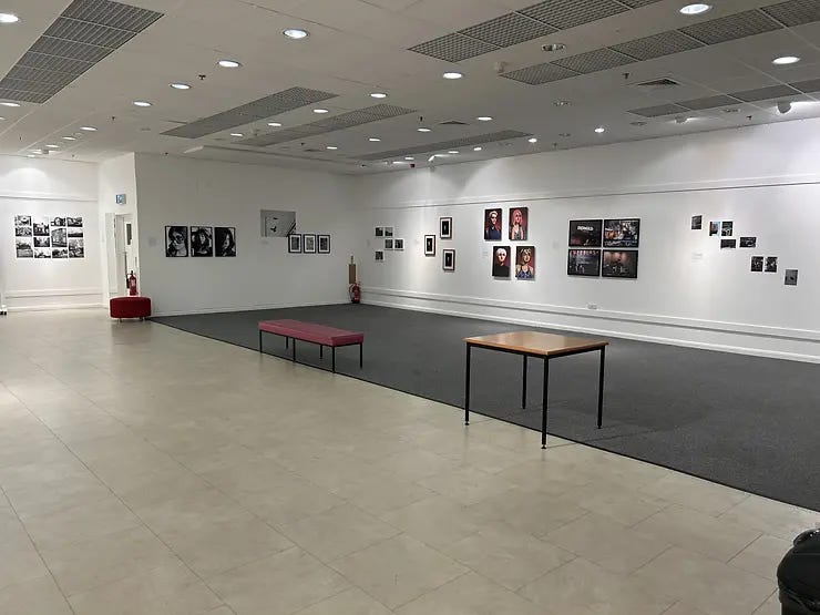 HIVE Gallery in Bolton Marketplace where the work is being shown. Image: Finlay Nairn-White HIVE Gallery in Bolton Marketplace where the work is being shown. Image: Finlay Nairn-White