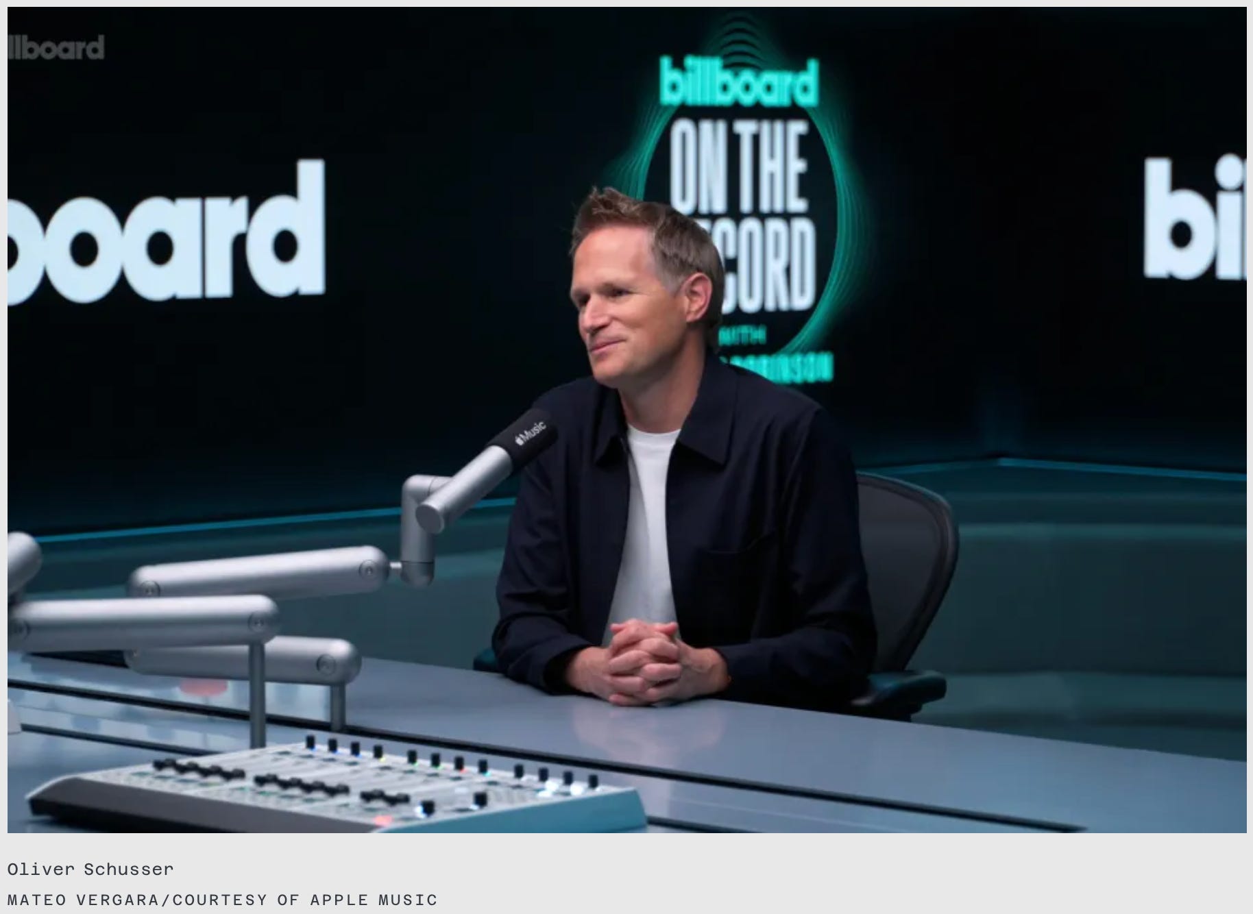 Apple Music Exec Says 'Every Label in the World Is Delivering AI