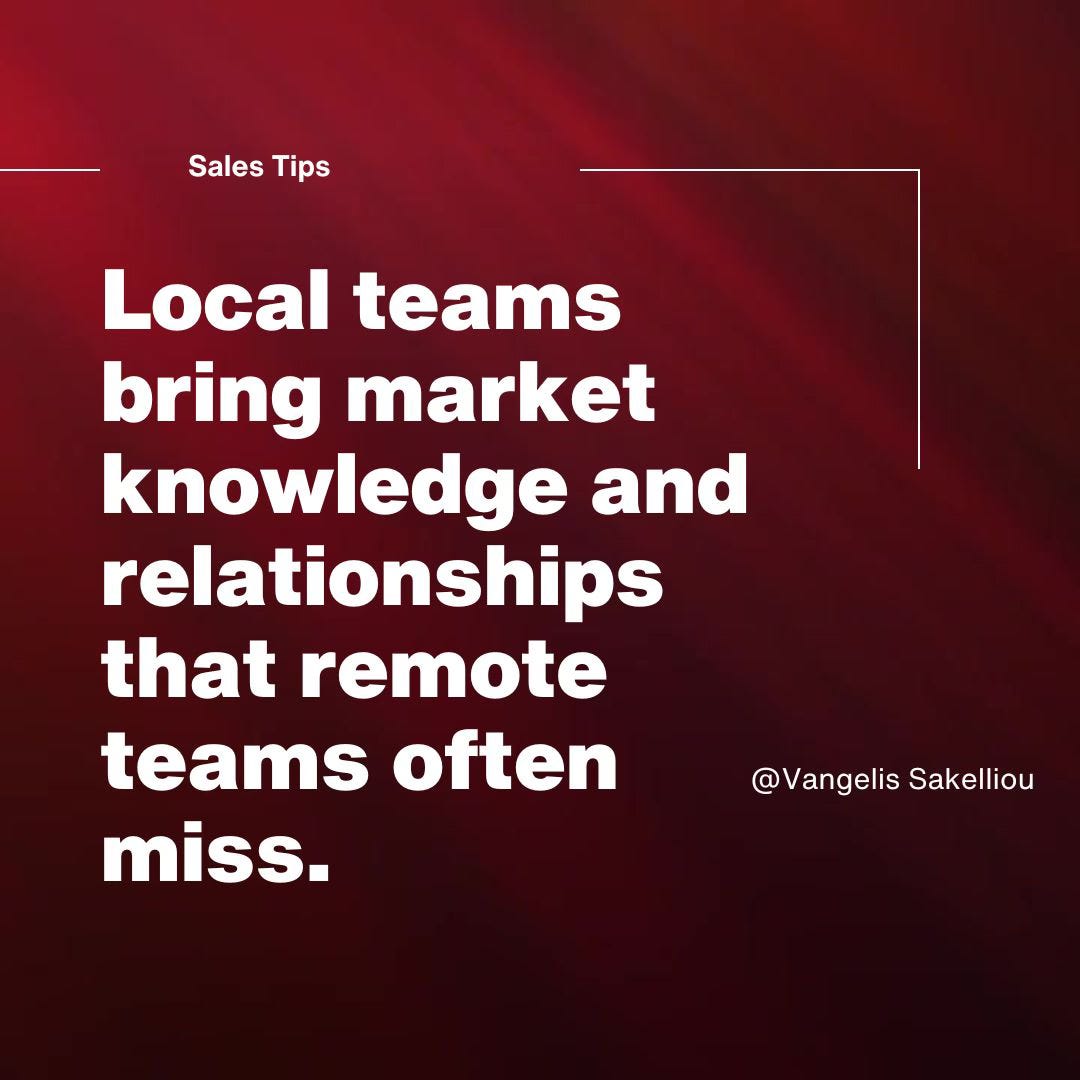 Should You Build a Local Sales Team When Expanding Internationally?
