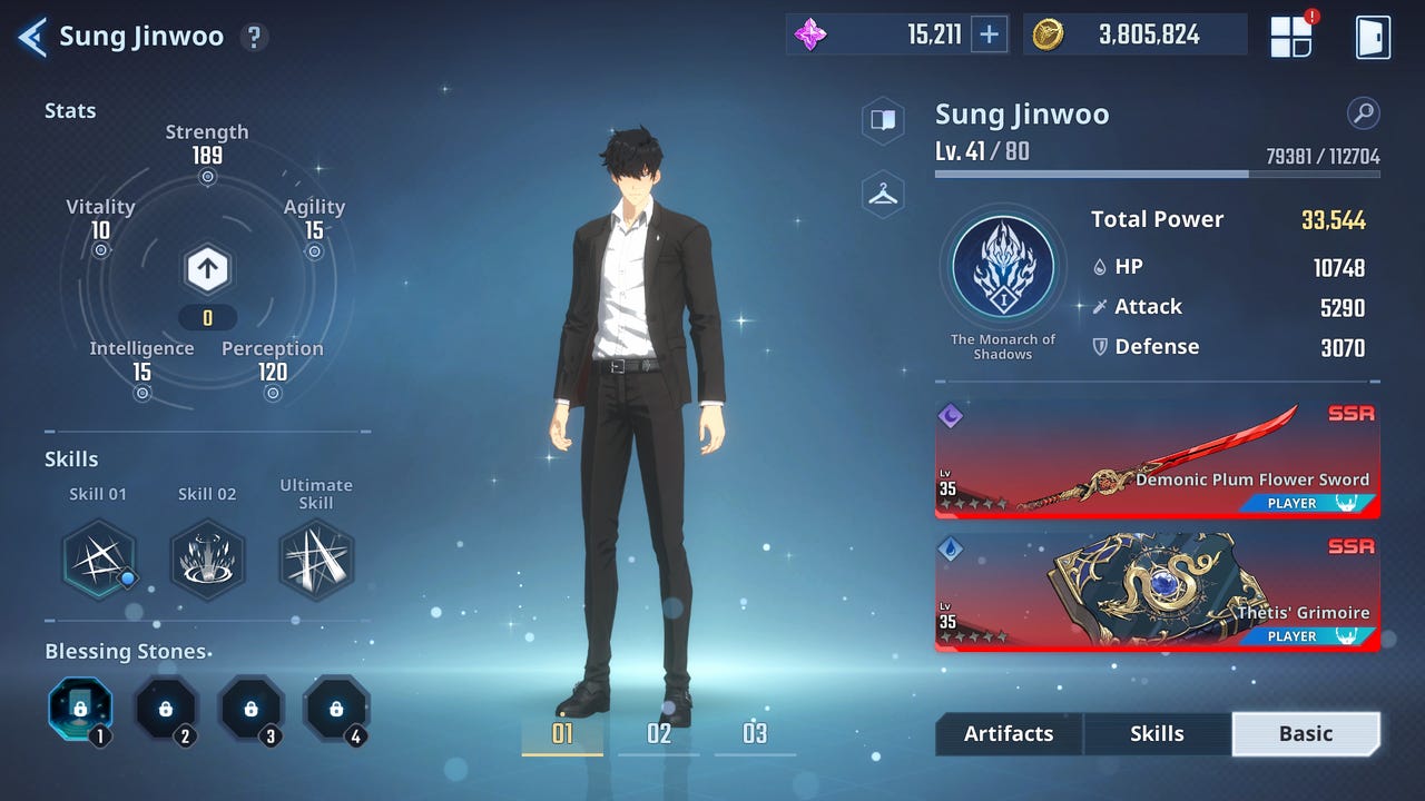 Best Sung Jinwoo Stats - Solo Leveling: Arise Guide - IGN