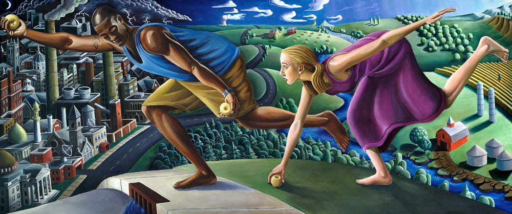 Race For Atalanta Art | David Spear Race For Atalanta Art | David Spear