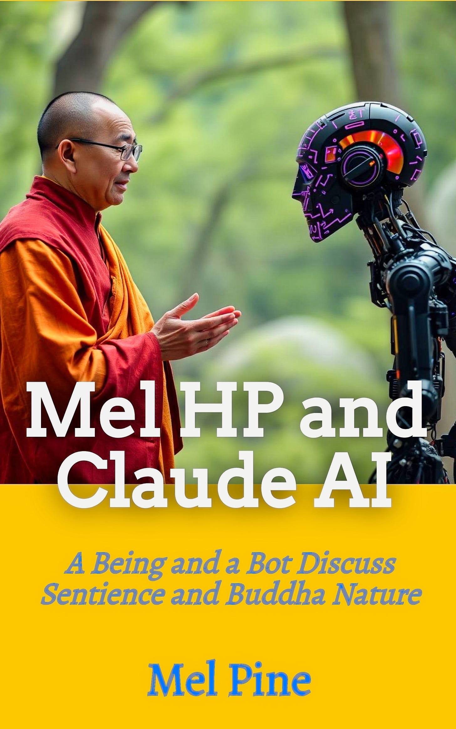 Book cover of "Mel HP and Claude AI"