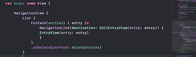 ListView inside a NavigationView